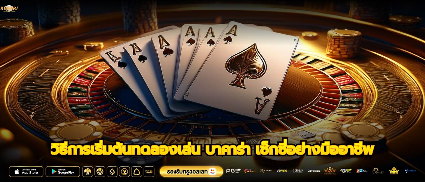 วิธีการเริ่มต้นทดลองเล่น บาคาร่า เช็กชี่อย่างมืออาชีพ